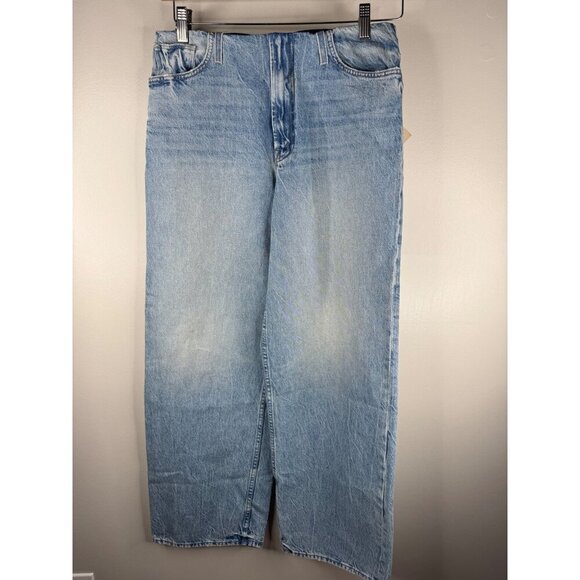 NWT MOTHER The Tucked Under Spinner High-Rise Wide-Leg Jeans Size 28 in Oh Snap - Picture 8 of 10